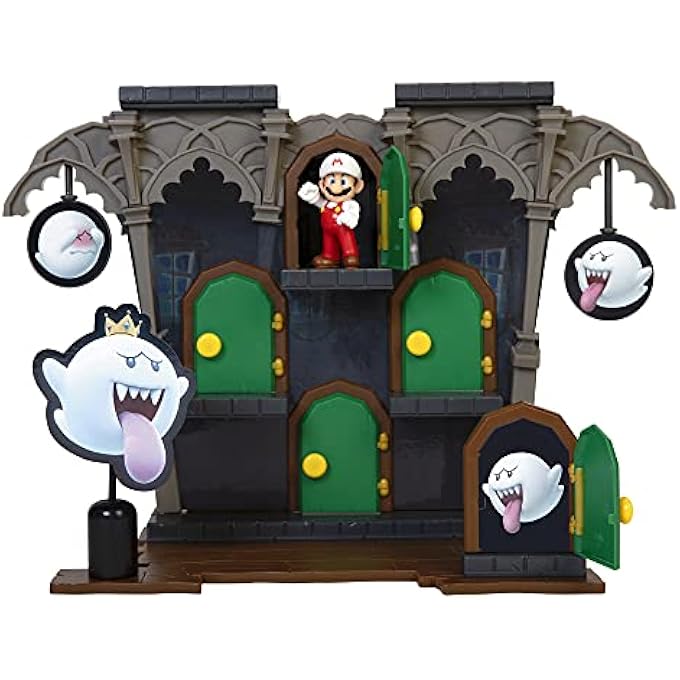 Jakks WORLD OF NINTENDO NINTENDO 2.5" DLX BOO MANSION PLAYSET - Image 2